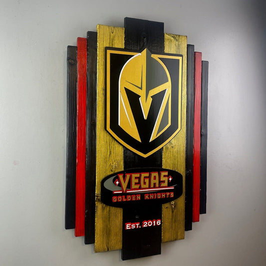 Custom Golden Knights Sign