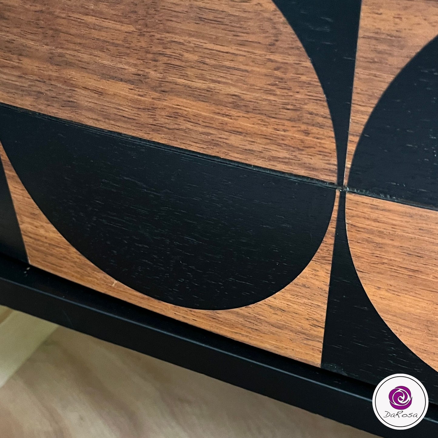 MCM Dresser with Circle Pattern
