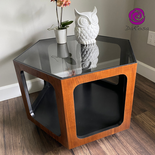 MCM Side Table Hexagon