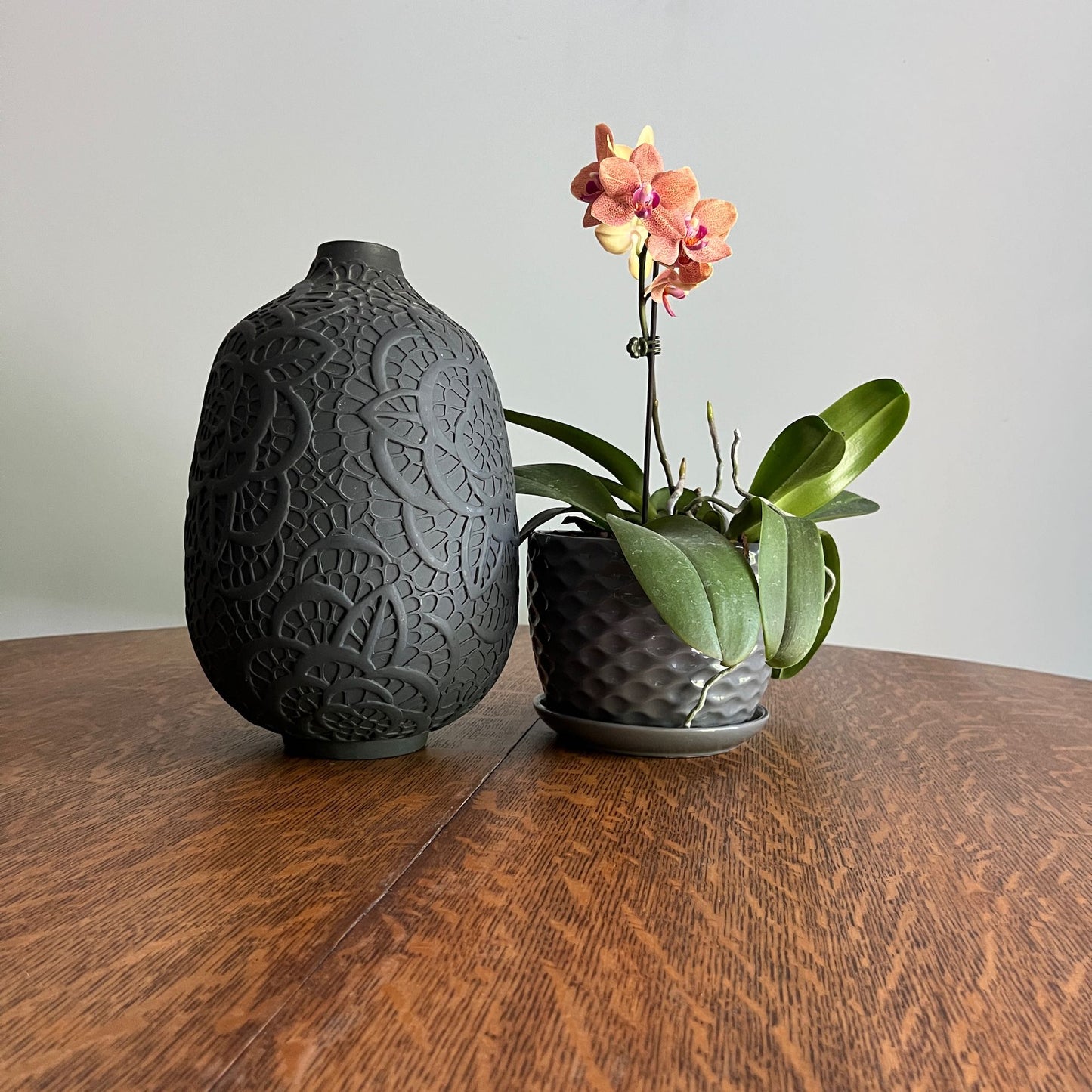 Oak Pedestal Table