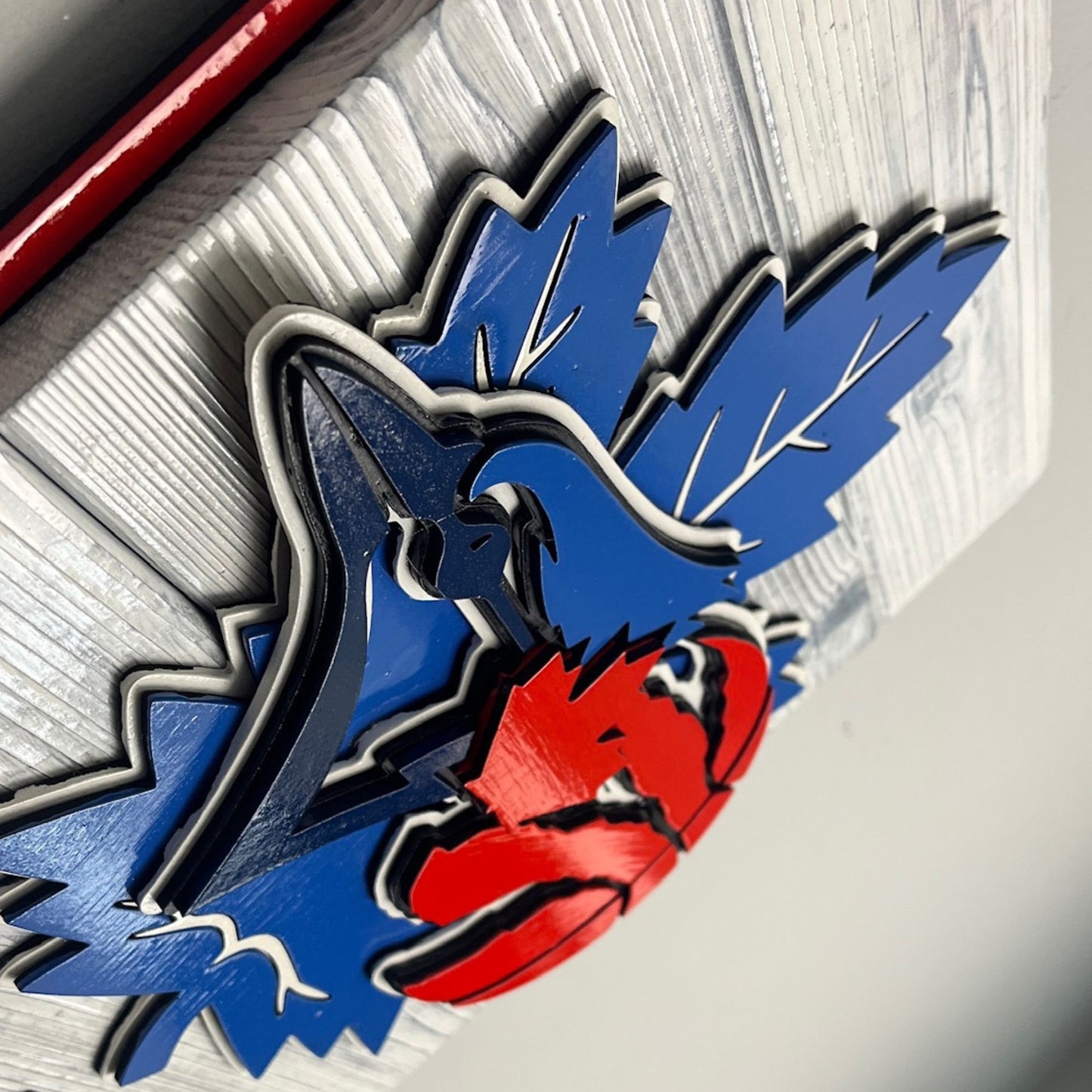 Toronto Sports Wood Shield – Blue Jays Raptors Maple Leafs Wall Art