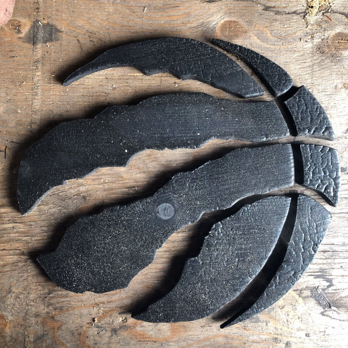 20x20 Burnt Cedar Raptors Sign - DaRosa Creations