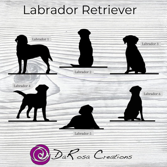 Personalized Labrador Retriever Name Sign - DaRosa Creations