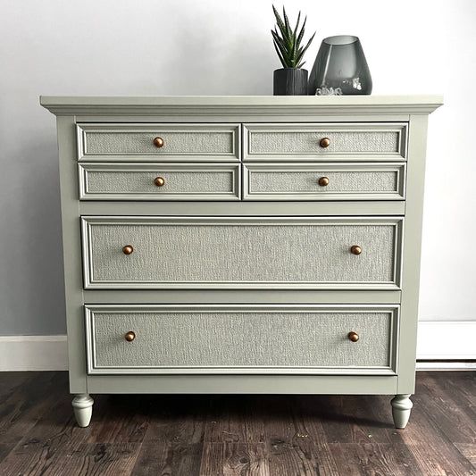 Sage Green 3 Drawer Dresser