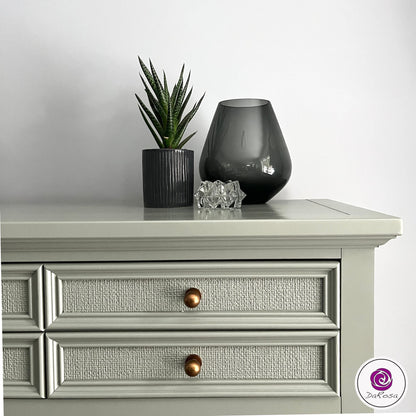 Sage Green 3 Drawer Dresser