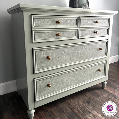 Sage Green 3 Drawer Dresser