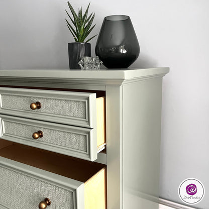 Sage Green 3 Drawer Dresser