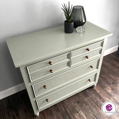 Sage Green 3 Drawer Dresser