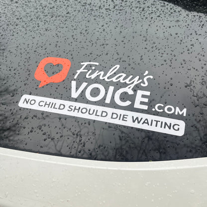 Finlay’s Voice Awareness Decal