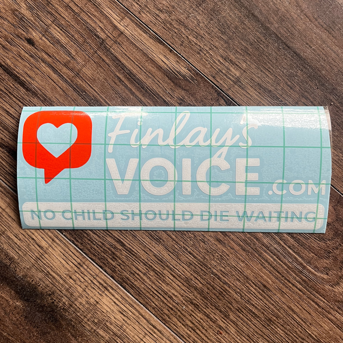 Finlay’s Voice Awareness Decal