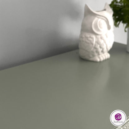 Sage Green Dresser Wood Drawers