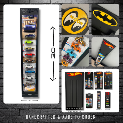 Toy Car Display Shelf 1/64 for Hot Wheels " Mainline " Blister Packs