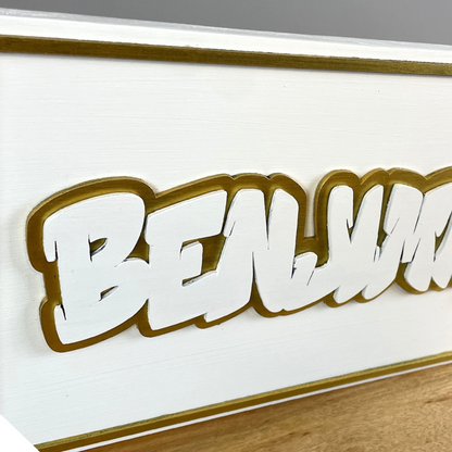 Custom License Plate Sign