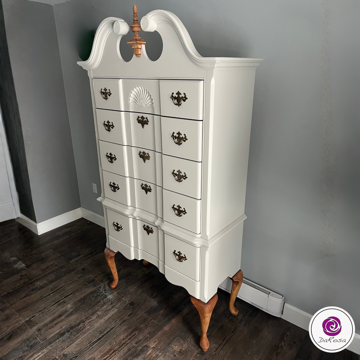 Highboy Dresser Queen Ann Style