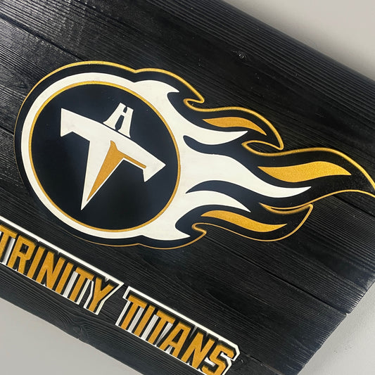 Trinity Titans Sign