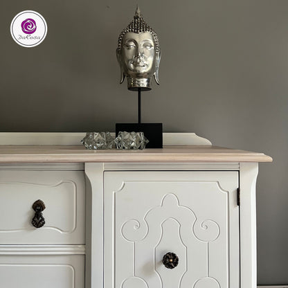 Vintage Refinished Buffet in White