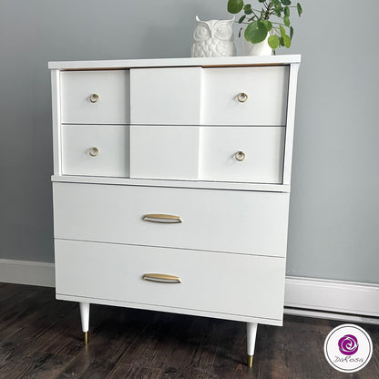 White MCM Dresser