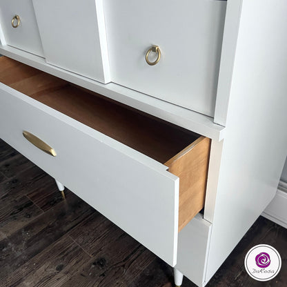White MCM Dresser