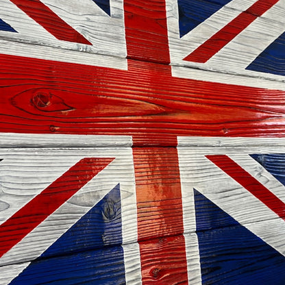 uk wood flag close up wood grain