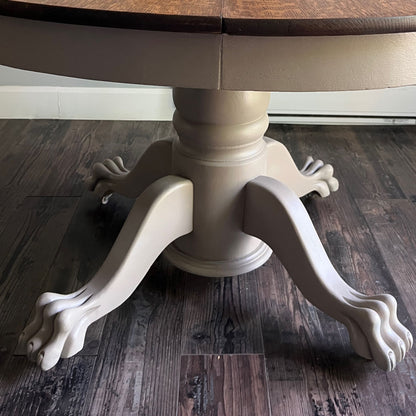 Oak Pedestal Table