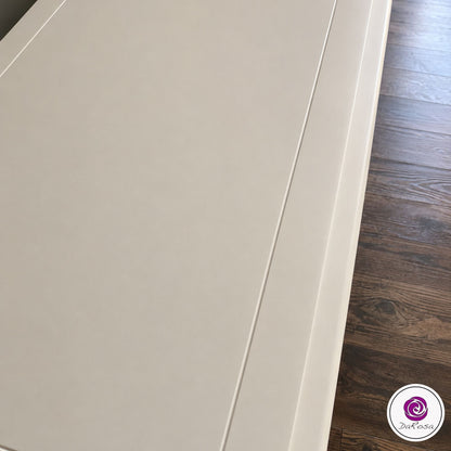 Refinished Beige Nightstands Set of 2